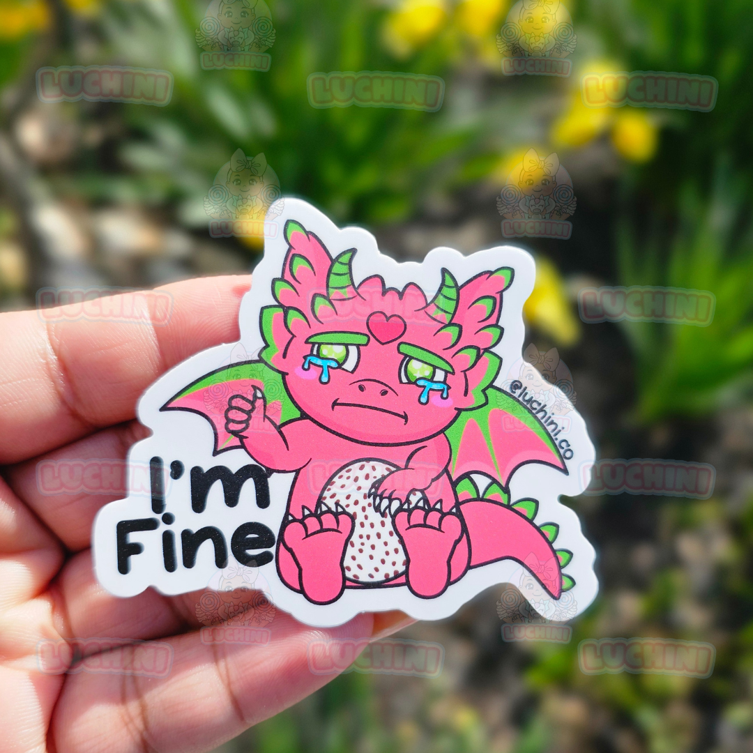 Relatable Dragon Stickers