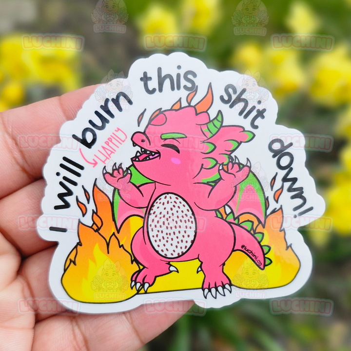 Relatable Dragon Stickers