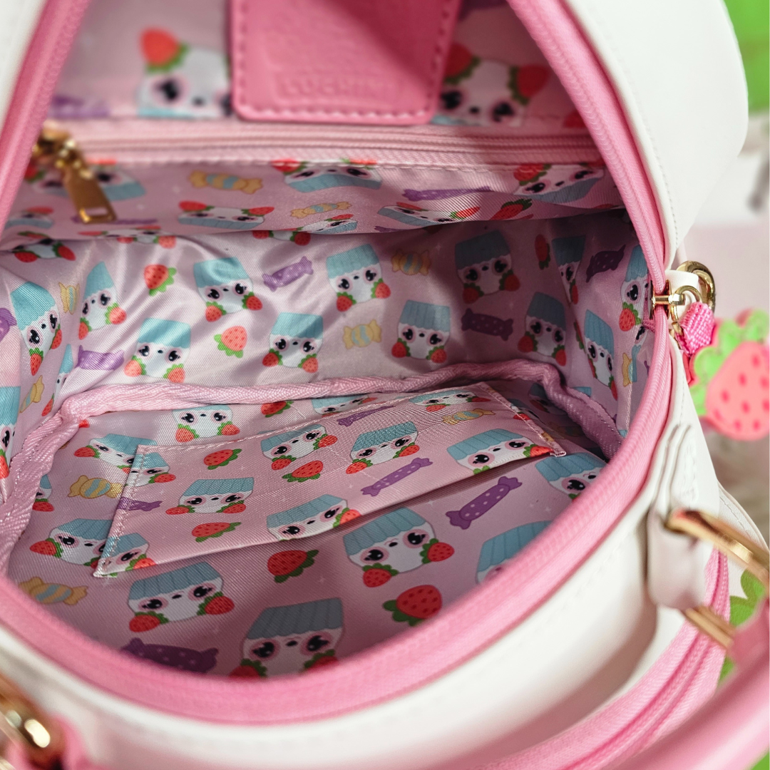 MINI Strawberry Panda Cupcake Ita Bag