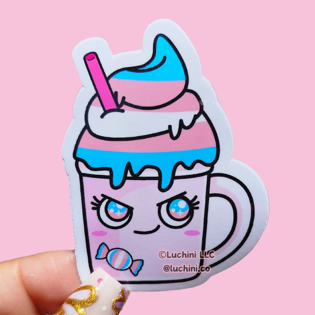 Pride Milkshake Stickers