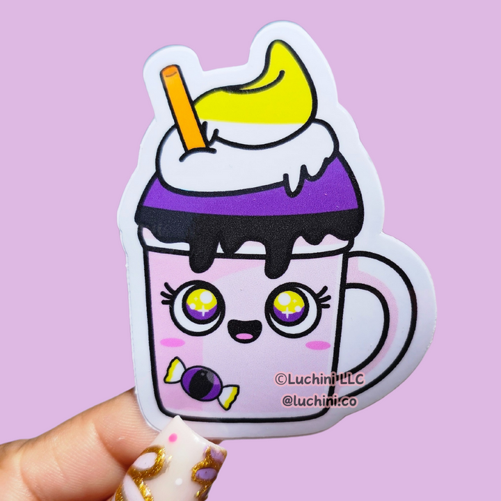 Pride Milkshake Stickers