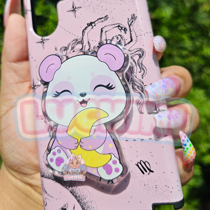 Lavender Panda Phone Grip