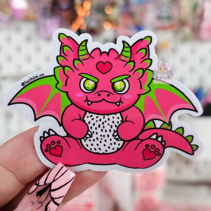 Pegatinas de Halloween de dragones espeluznantes 2023