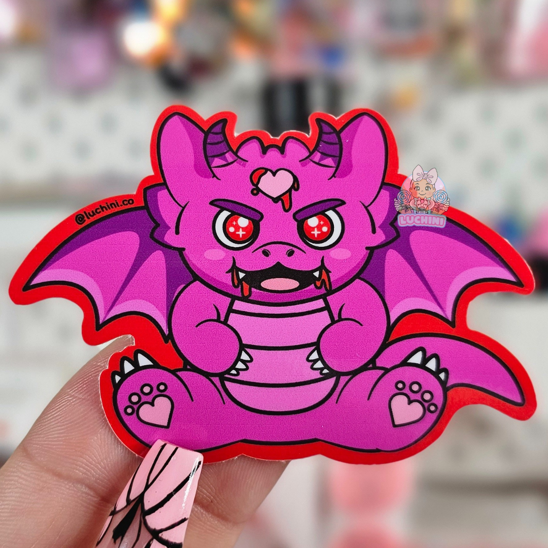 Spooky Dragons Premium Waterproof Vinyl Diecut Stickers