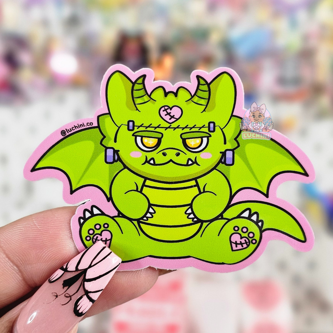 Spooky Dragons Premium Waterproof Vinyl Diecut Stickers