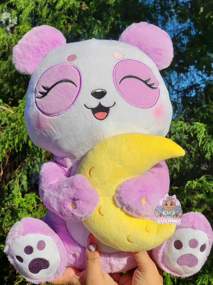 Mega Lavender Panda Plush